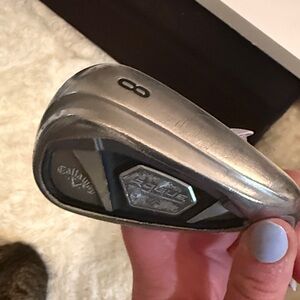 Callaway Silver and Black Golf Iron